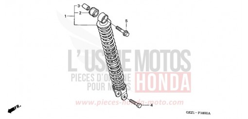 REAR CUSHION NPS505 de 2005